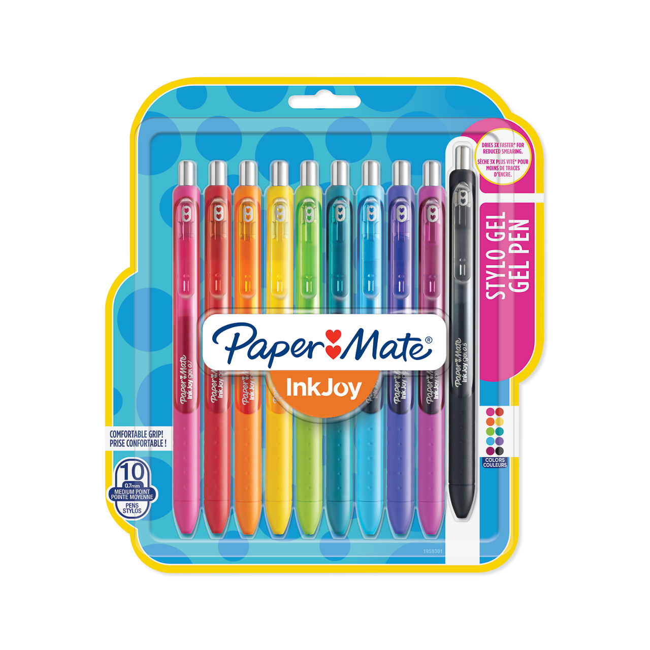 Paper Mate InkJoy Gel Pens, Retractable, Medium Point (0.7mm