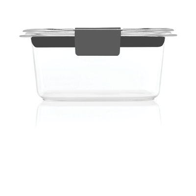 Petit récipient d'entreposage pour les aliments Brilliance, 1,18 tasse, rectangle