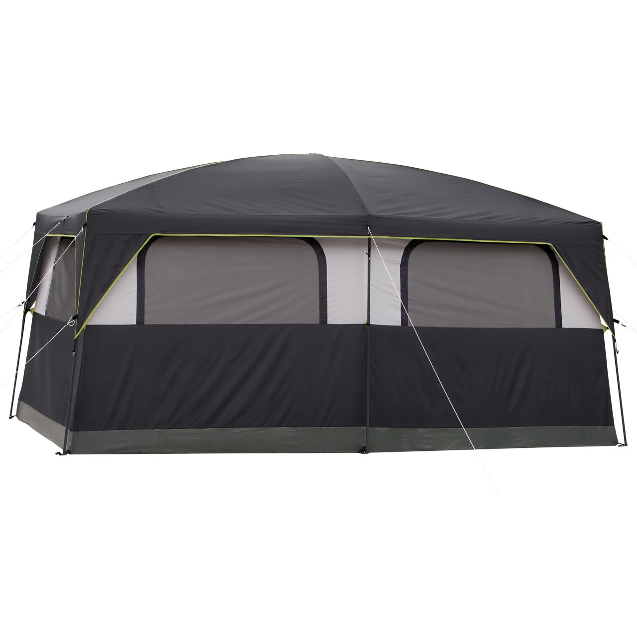 Coleman 9-Person Prairie Breeze Lighted Cabin Camping Tent