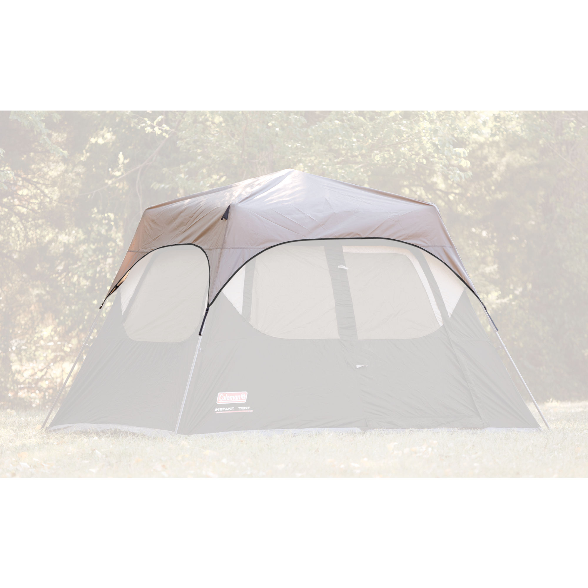 Coleman 4-Person Instant Tent Rainfly Accessory | 96 x 84 | Grey