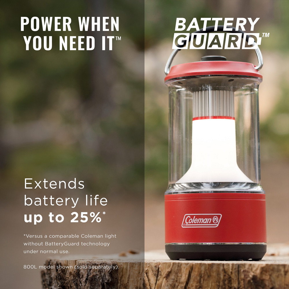 1000 Lumens LED Lantern with BatteryGuard™, Green | Coleman