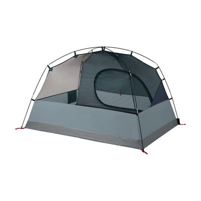 2 person dome tent assembled back view