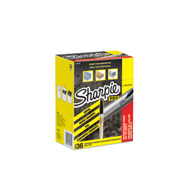 Marqueurs permanents Sharpie Industrial, pointe fine