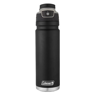 Bouteille &agrave; eau Contigo Autoseal Freeflow en acier inoxydable isol&eacute; de 24 oz, noir