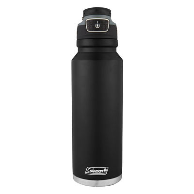 Bouteille &agrave; eau Contigo Autoseal Freeflow en acier inoxydable isol&eacute; de 40oz, noir