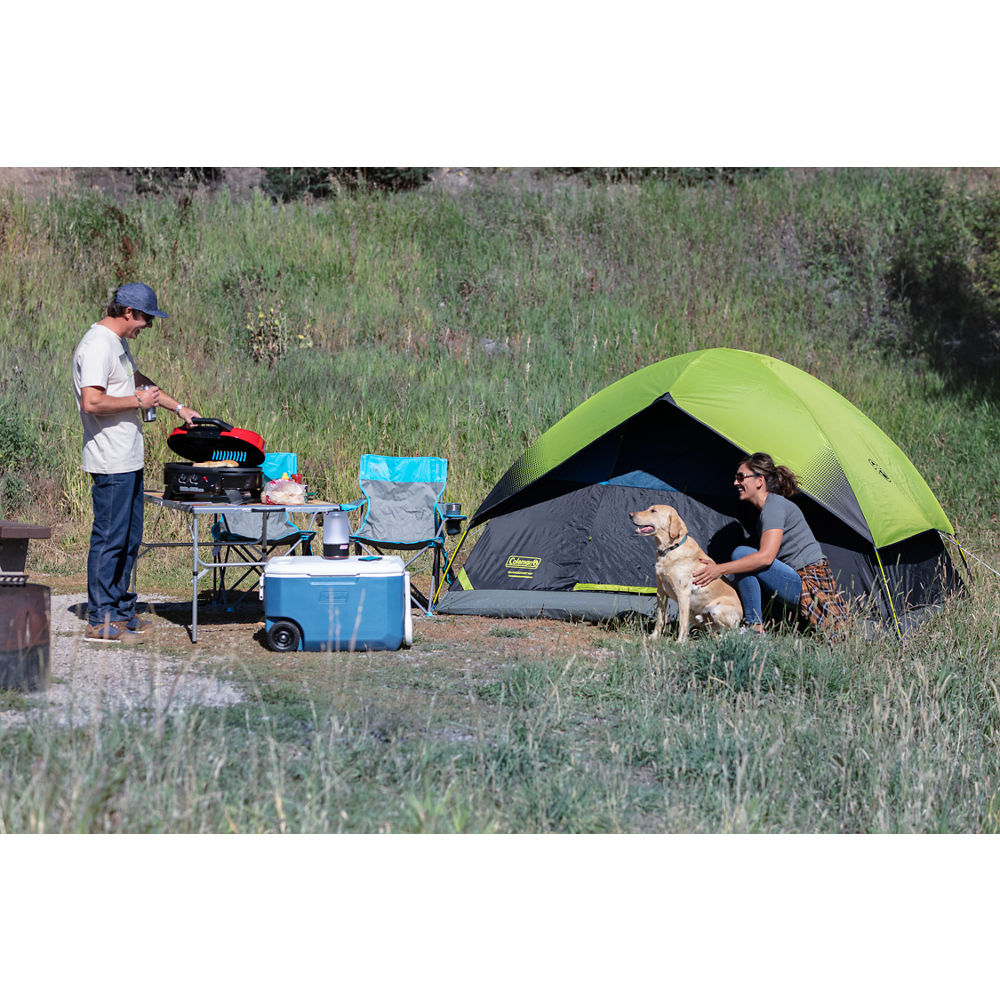 4-Person Dark Room Sundome Tent | Coleman