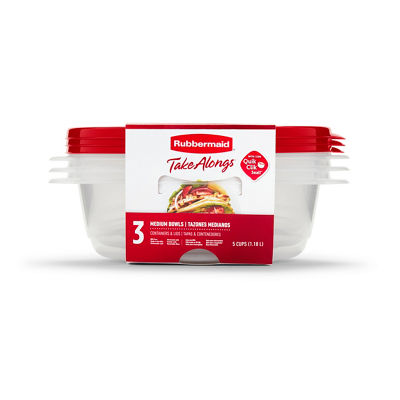 Récipients d'entreposage pour les aliments TakeAlongs® en forme de bol