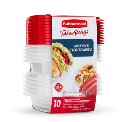Ensemble de récipients d'entreposage pour les aliments TakeAlongs