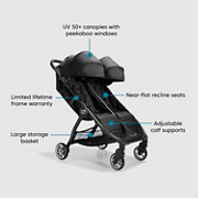 city tour™ 2 double stroller | Baby Jogger