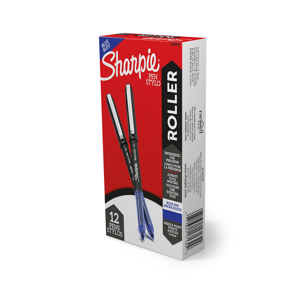 Sharpie Rollerball Pen, Needle Point (0.5mm) | Sharpie