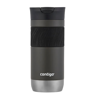 Bryron 2.0 Taza de viaje de acero inoxidable con tapa y asa SNAPSEAL&trade;, 473 ml
