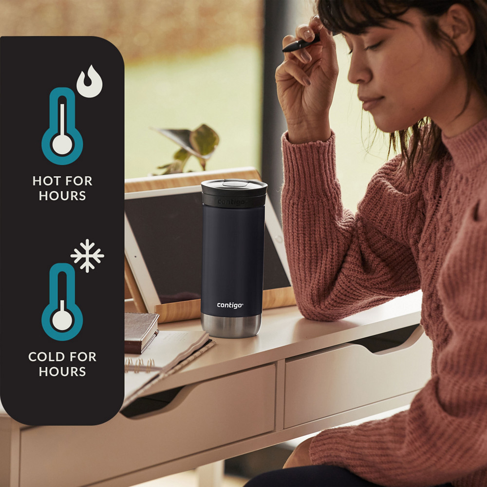 Contigo® Huron 2.0 Stainless Steel Travel Mug with SNAPSEAL™ Lid