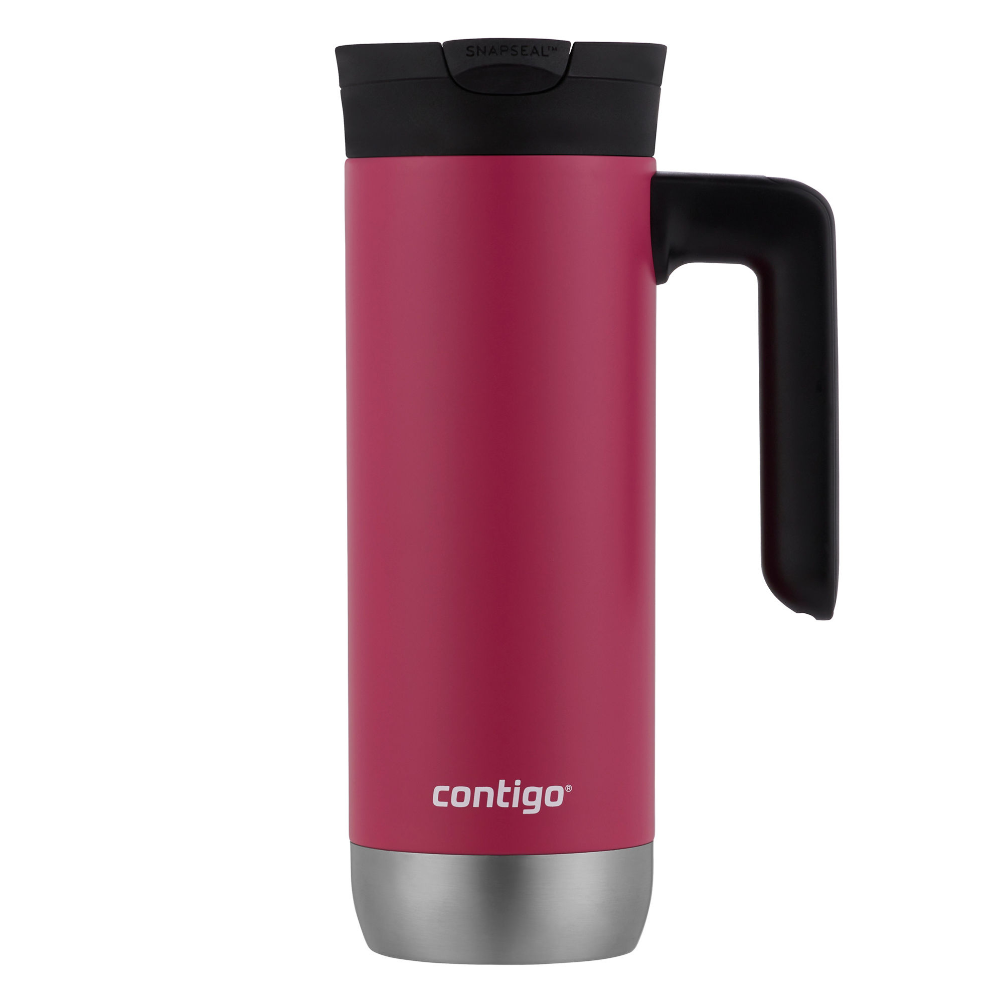 Contigo® Superior 2.0 Stainless Steel Travel Mug with SNAPSEAL™ Lid | 20oz | Dragon Fruit | Cup Holder