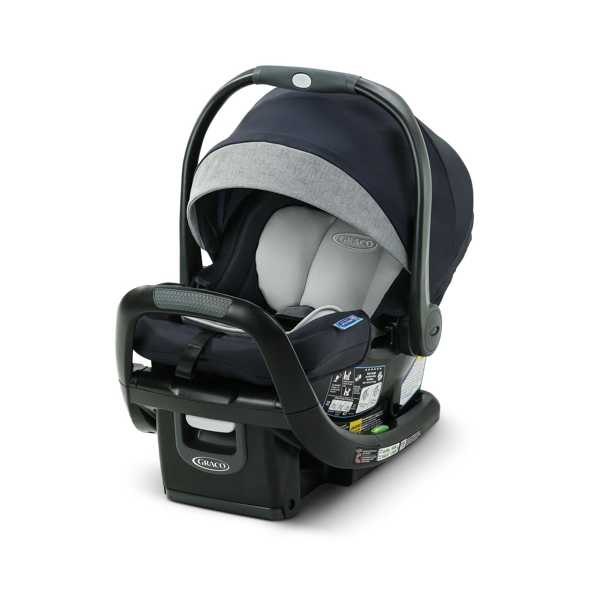 Graco Snugride Snugfit Lx Infant Car Seat, Nash Blue