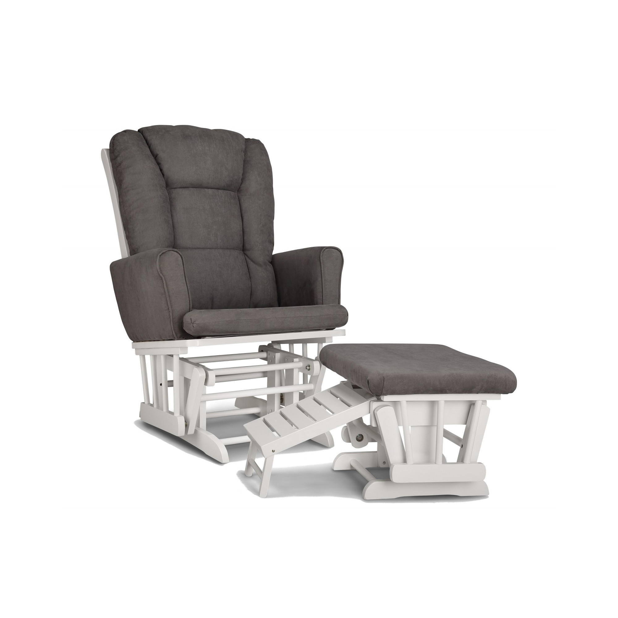 Graco Sterling Semi-Upholstered Glider And Nursing Ottoman