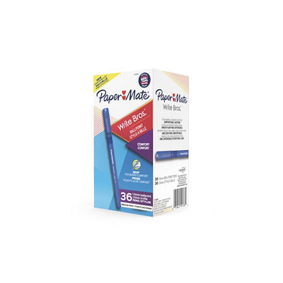 Paper Mate Write Bros. Grip Ballpoint Pens, Medium Point (1.0mm)
