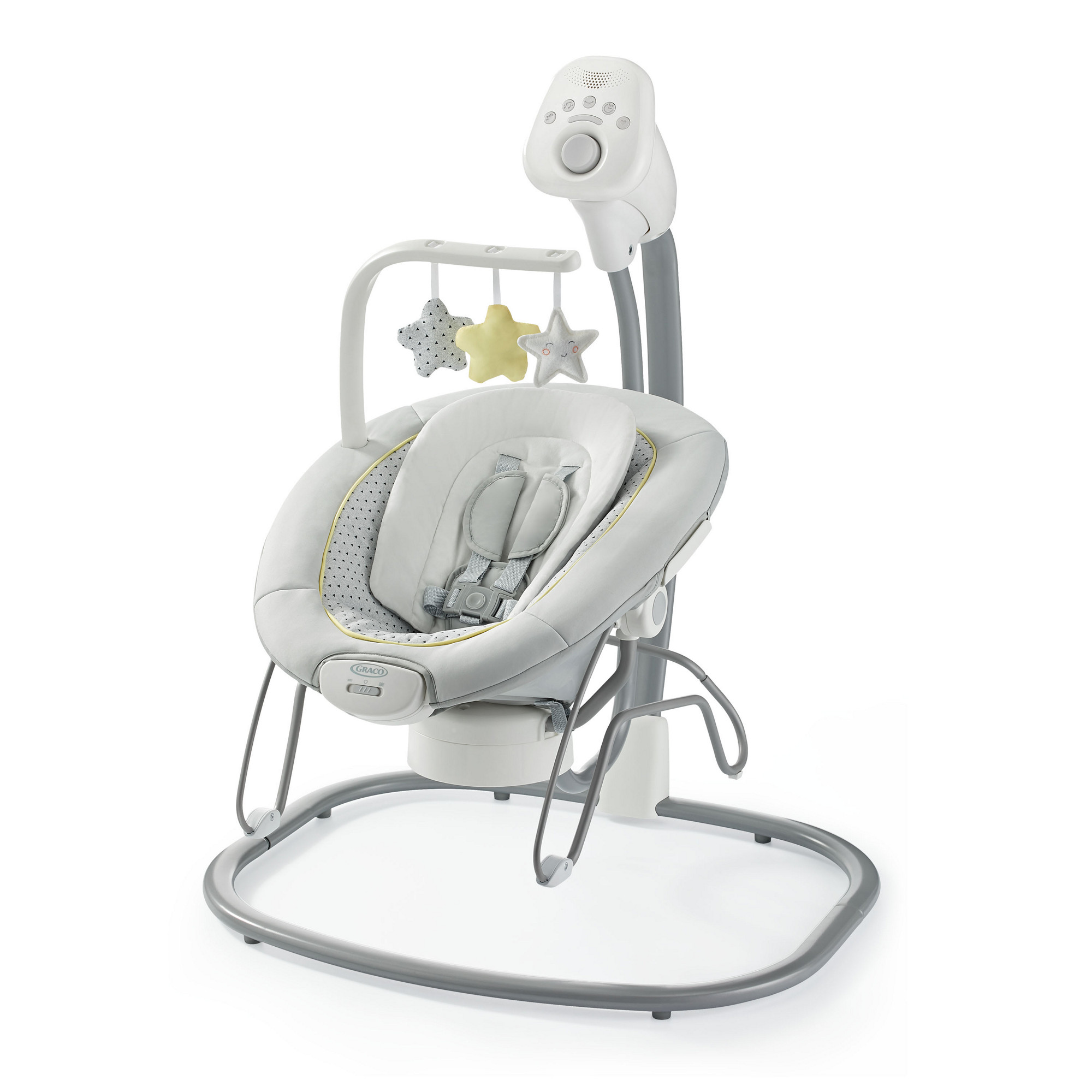 Graco Sway2Me Portable Baby Swing and Bouncer Seat, Watson Collection