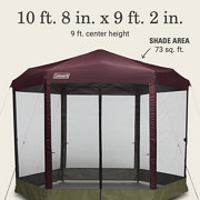 Back Home™ 10.5 x 9 Screen Canopy Tent | Coleman