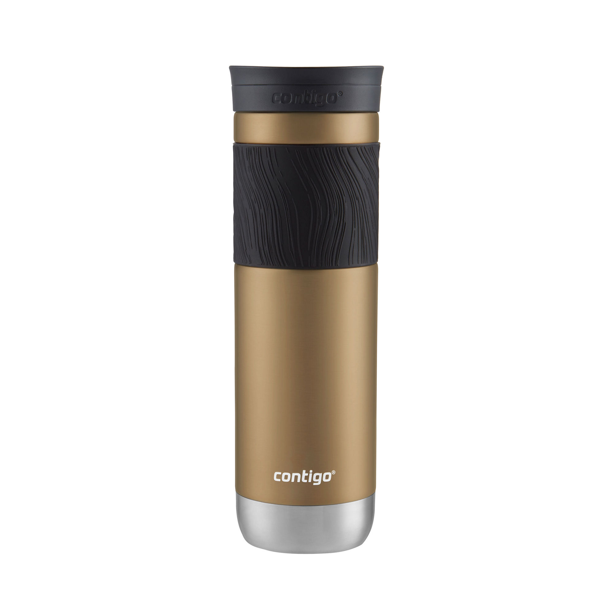 Contigo® Byron 2.0 Stainless Steel Travel Mug with SNAPSEAL™ Lid and Grip | 24oz | Chardonnay | Cup Holder
