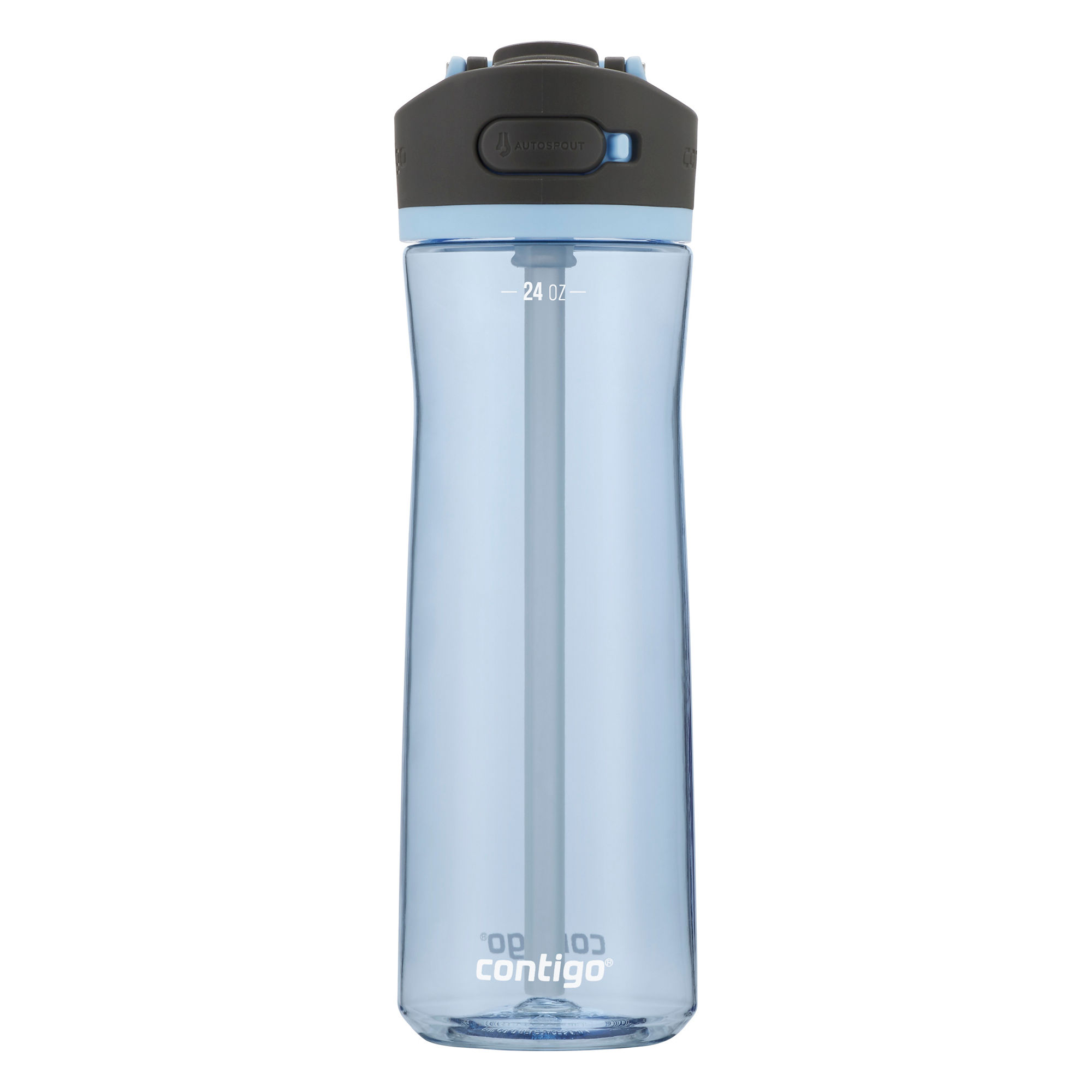 Contigo® Ashland 2.0 Water Bottle with AUTOSPOUT® Lid | 24oz | Periwinkle | Cup Holder