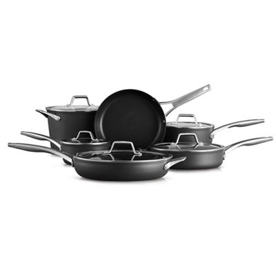 Premier&trade; Hard-Anodized Nonstick Cookware, 11-Piece Pots and Pans Set