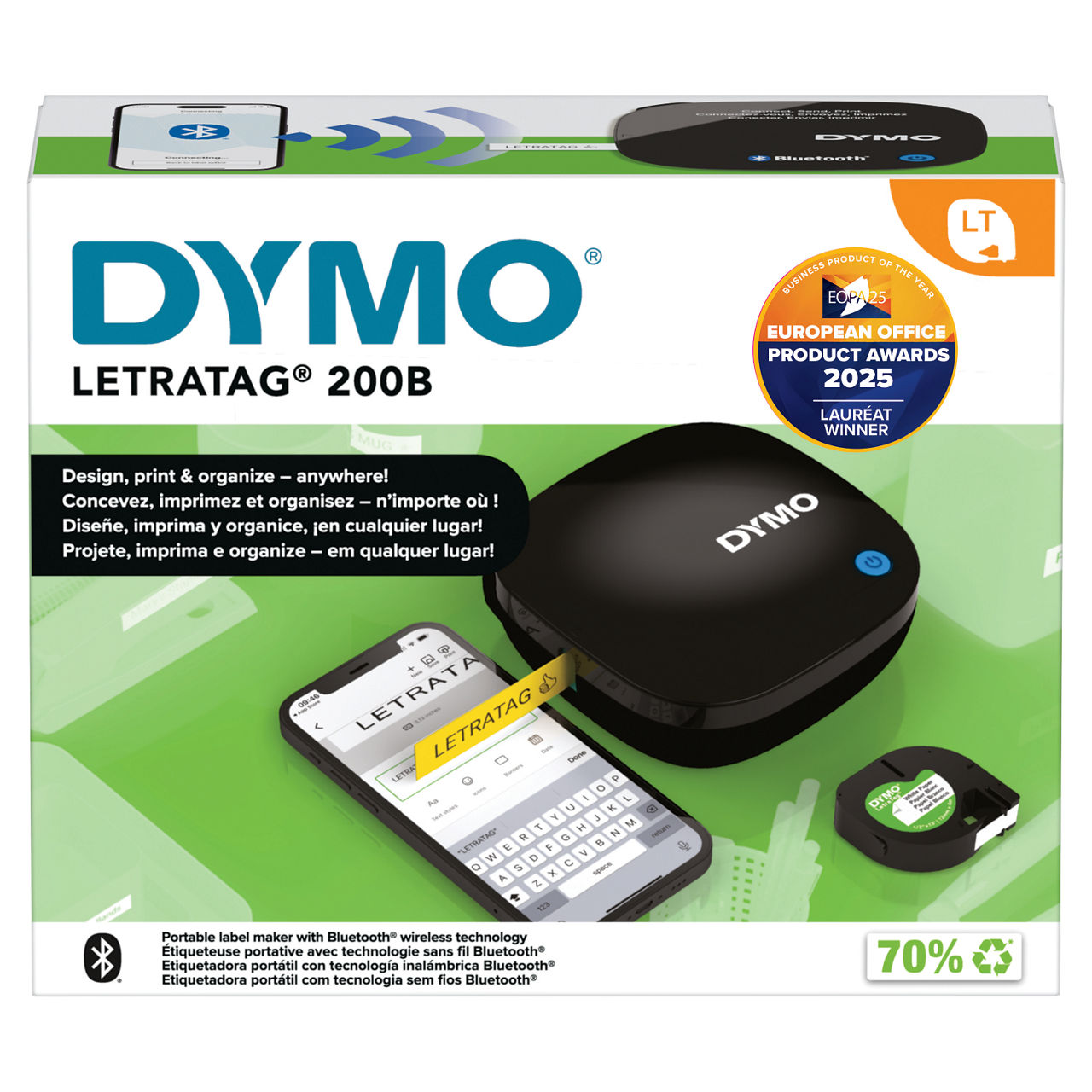 Dymo LetraTag 200B Étiqueteuse