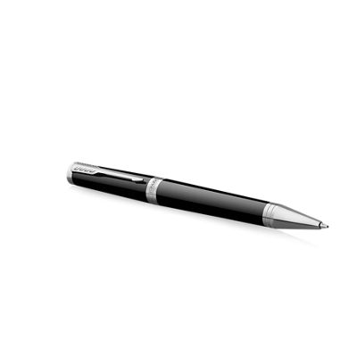 Stylo-bille Parker Ingenuity Noir Finition Chrome &Eacute;tui cadeau