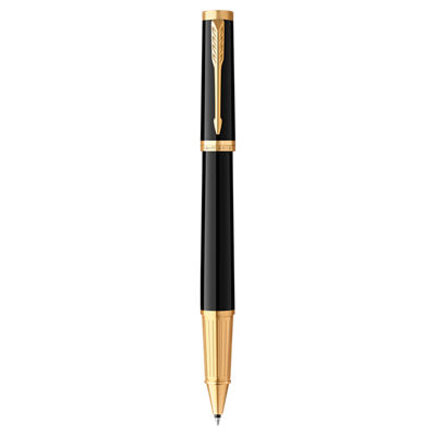 Parker Ingenuity Czarny z chromowanym wykończeniem Pi&oacute;ro kulkowe Opakowanie prezentowe