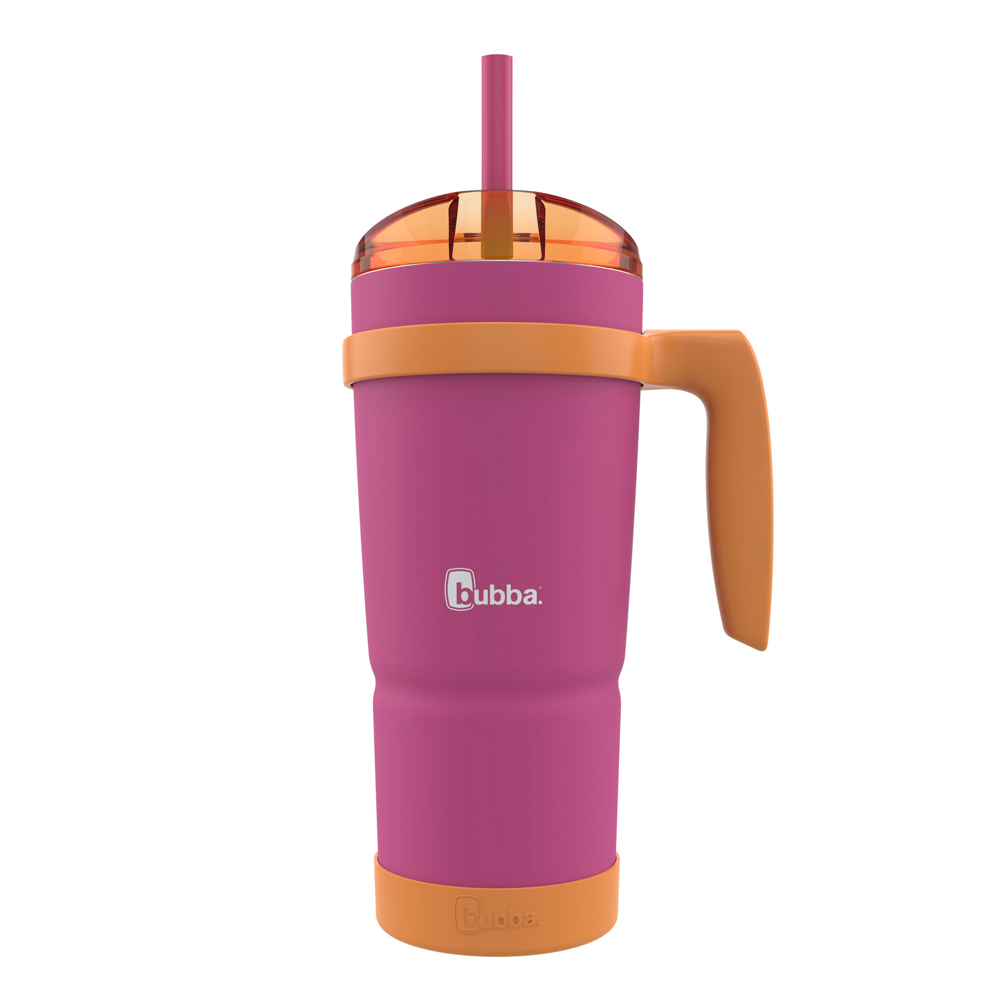 bubba Envy S Tumbler with Handle | Bumper and Straw | 32oz | Gdragon Fruit Mango