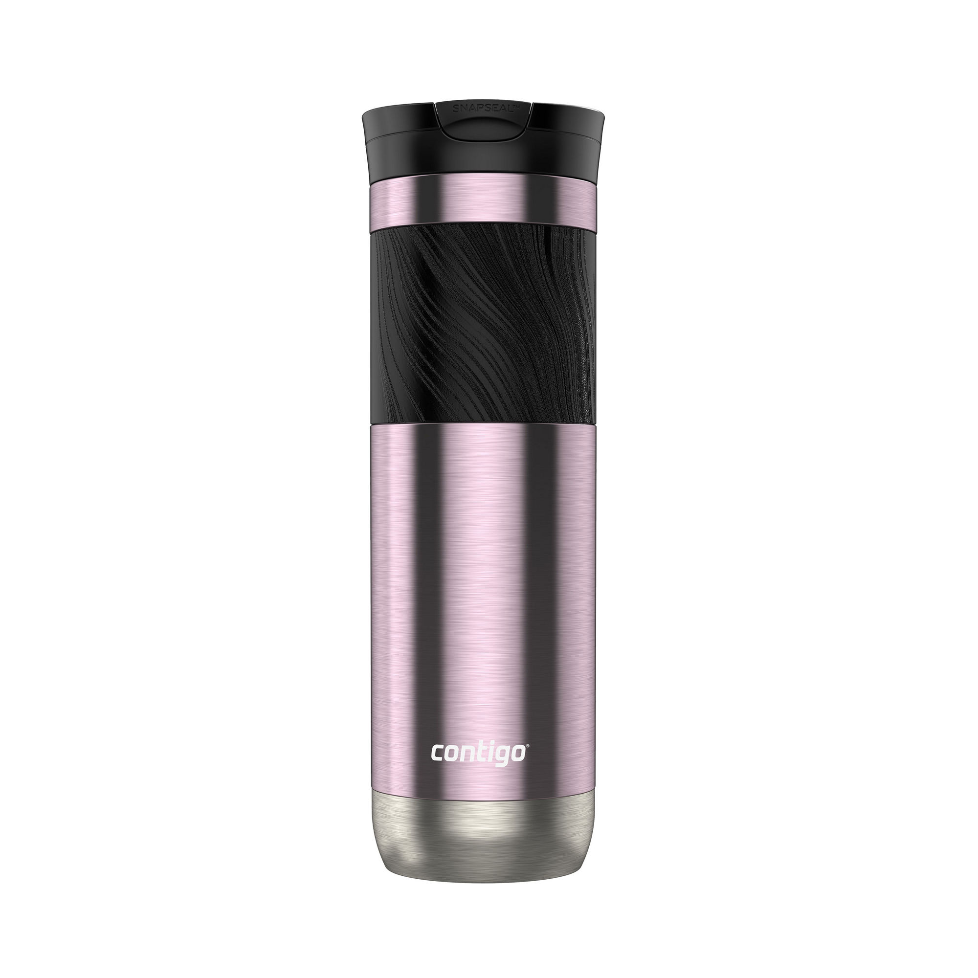 Contigo® Byron 2.0 Stainless Steel Travel Mug with SNAPSEAL™ Lid and Grip | 24oz | Pine Berry | Cup Holder