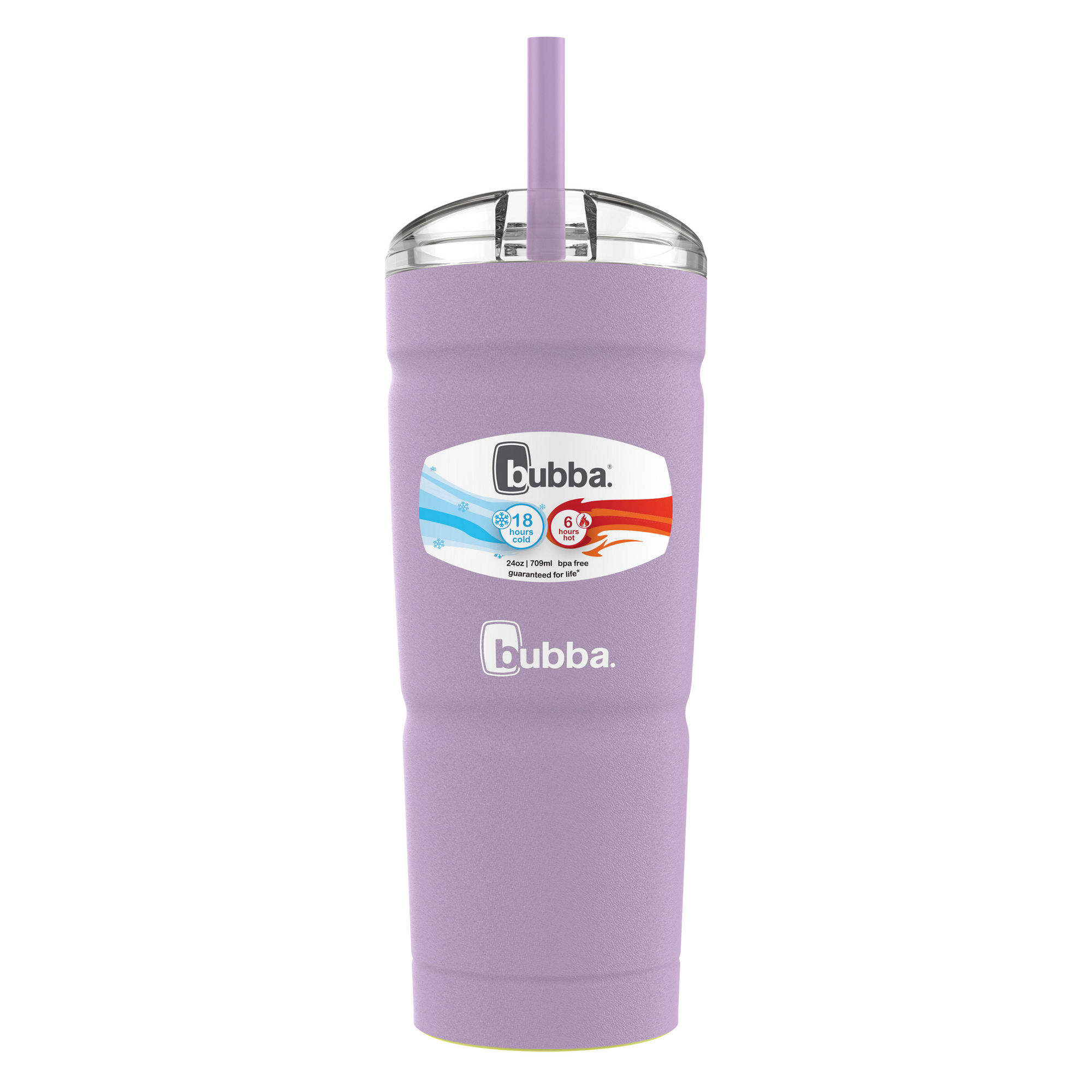 bubba Envy S Stainless Steel Tumbler | 24oz | Lavender Frost | Cup Holder