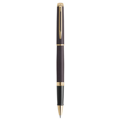 H&eacute;misph&egrave;re Understated Edit Lava Black Rollerball Pen