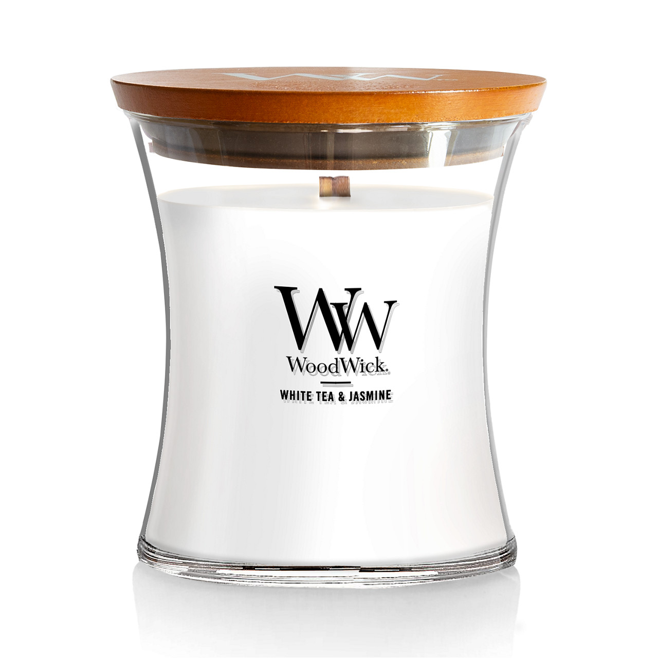 White Tea & Jasmine Medium Hourglass Candles - Medium Hourglass