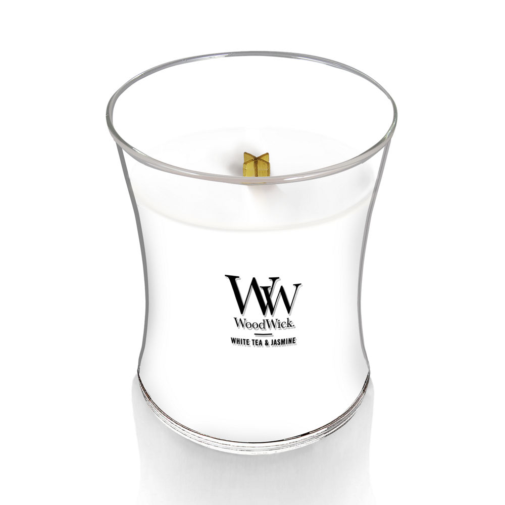 White Tea & Jasmine Medium Hourglass Candles - Medium Hourglass