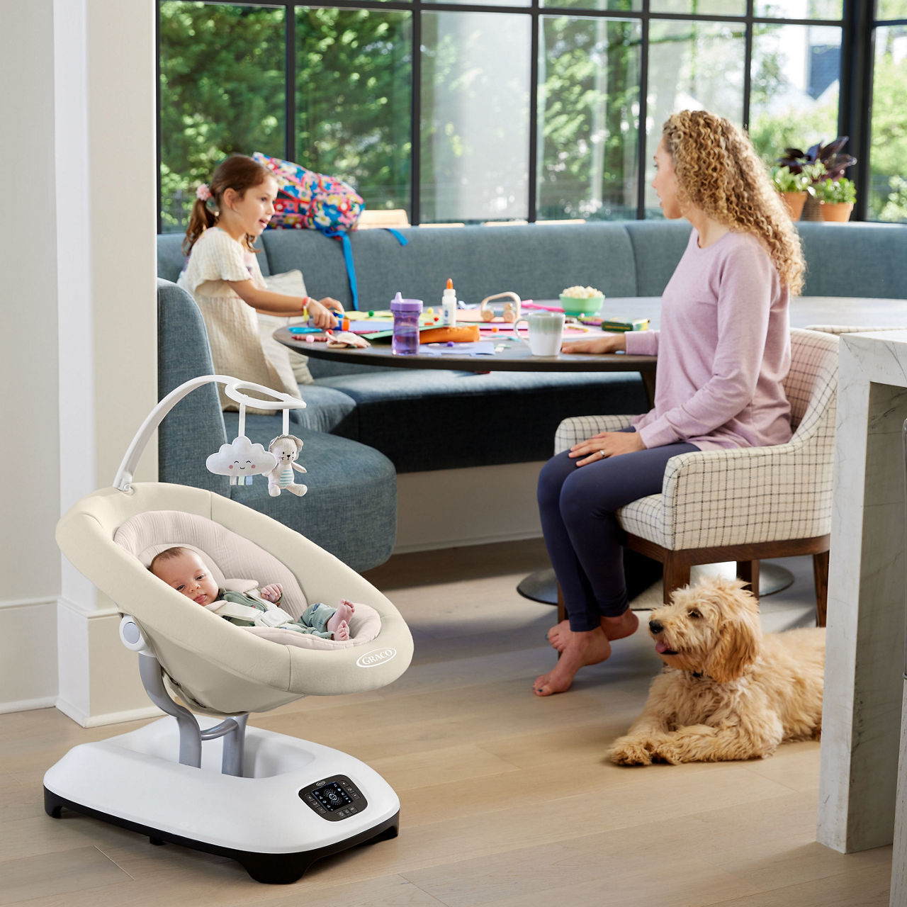 Graco SmartSense Soothing Baby Swing, Rori