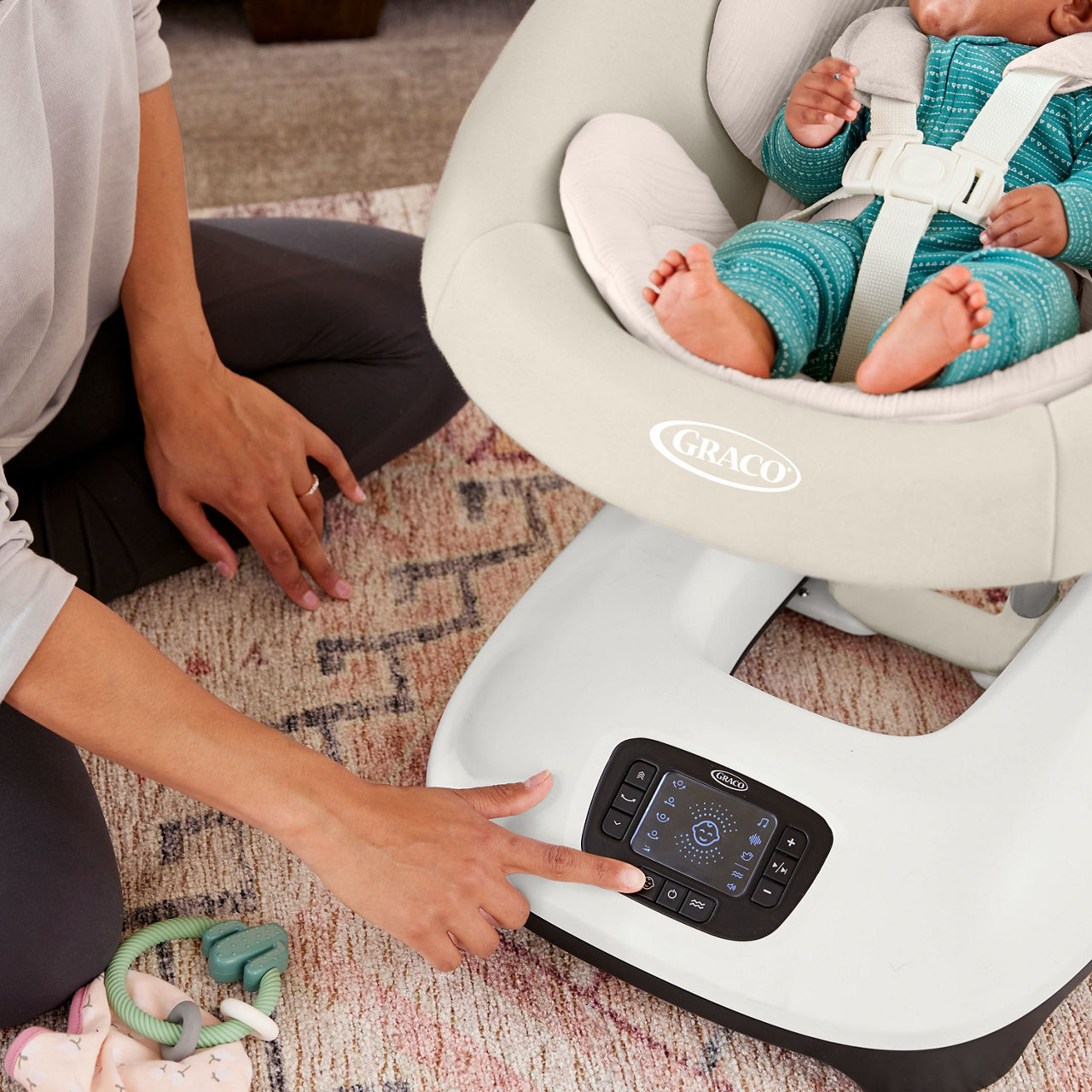 Graco SmartSense Soothing Baby Swing, Rori