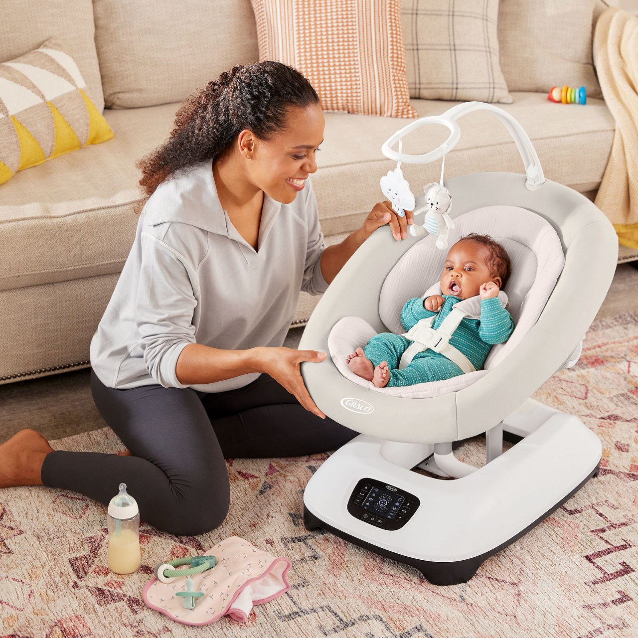 Graco SmartSense Soothing Baby Swing, Rori