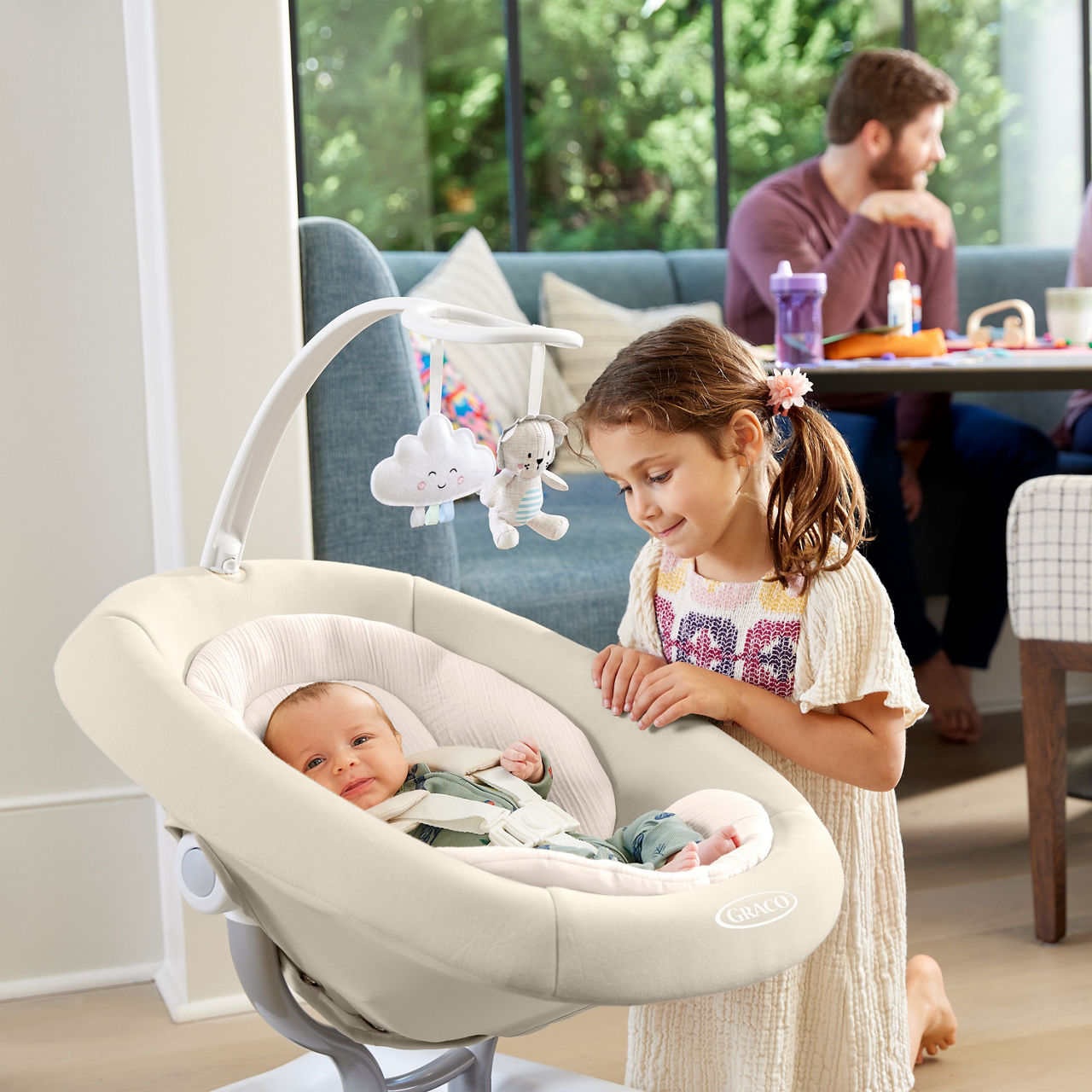 Graco SmartSense Soothing Baby Swing, Rori