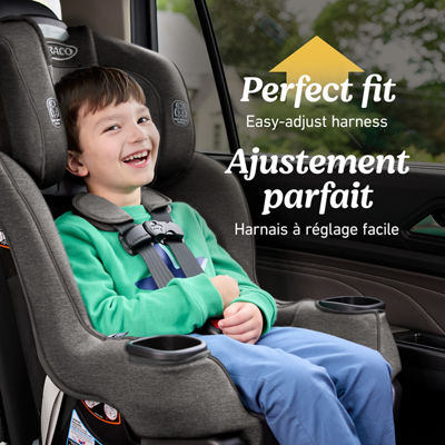 Graco Extend2Fit Convertible Car Seat, Ashten