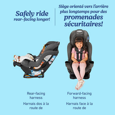 Graco Extend2Fit Convertible Car Seat, Cullen