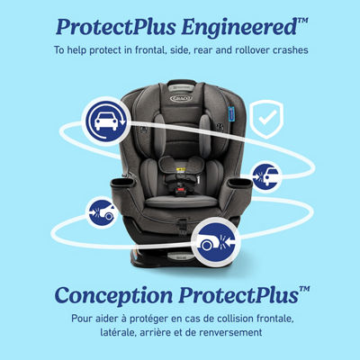 Graco Extend2Fit Convertible Car Seat, Cullen