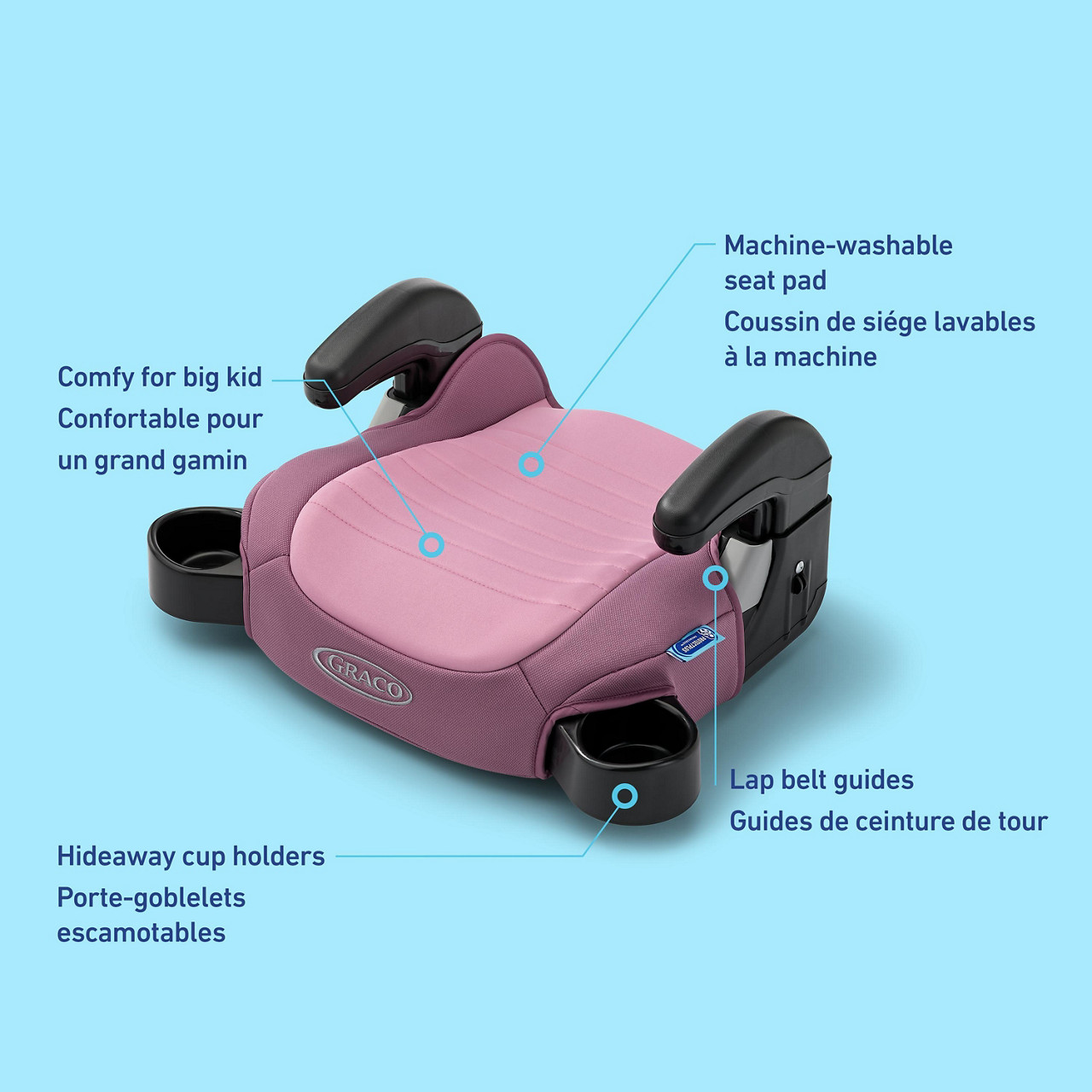 Graco TurboBooster 2.0 Backless Booster Seat