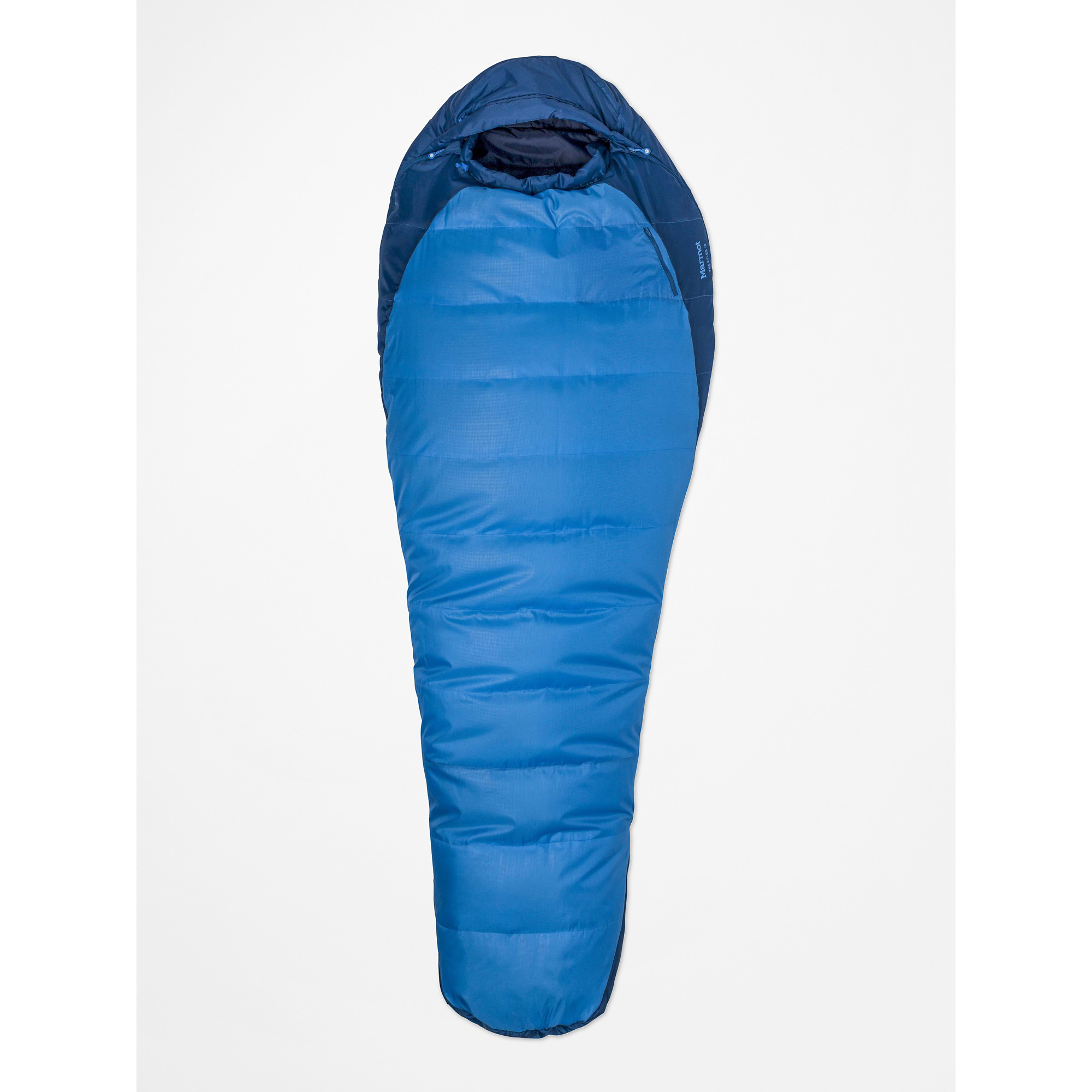 Marmot Trestles 15° Sleeping Bag - Long in Cobalt Blue/Blue Night | Down