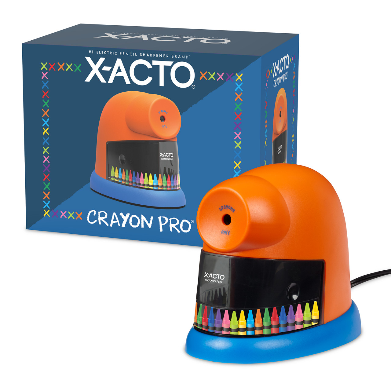 X-ACTO® Crayon Pro Electric Crayon Sharpener, Electric Sharpener