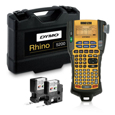 DYMO Rhino 5200 Industrial Label Maker with Carry Case