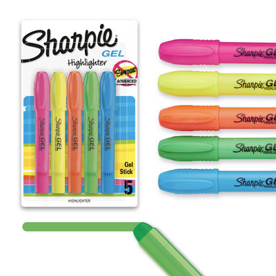 Sharpie Gel Highlighters, Bullet Tip