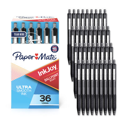 Stylos &agrave; billes r&eacute;tractables InkJoy 300RT Paper Mate, pointe moyenne (1,0mm)