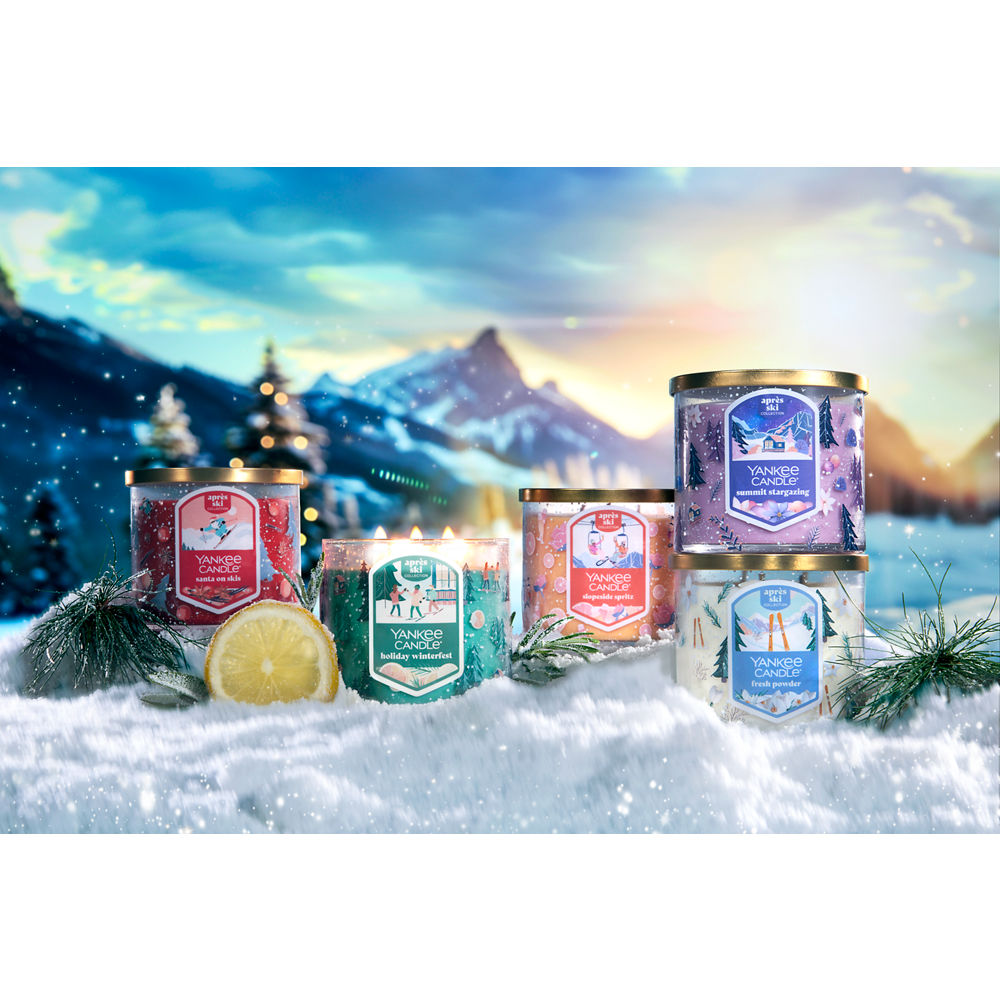Santa On Skis 3-Wick Candle | Yankee Candle