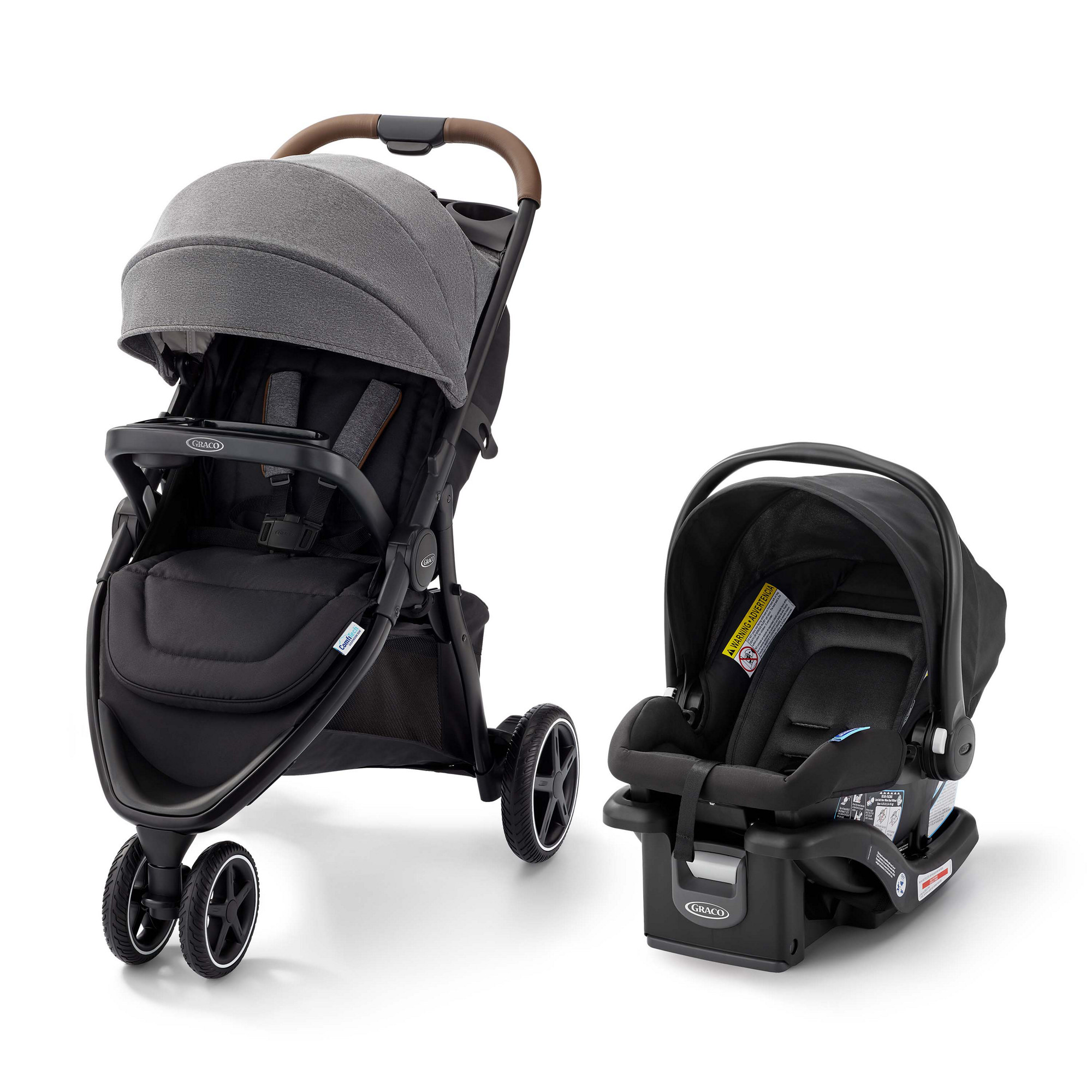 Graco Outpaceâ¢ Lx Travel System Stroller, Briggs Black