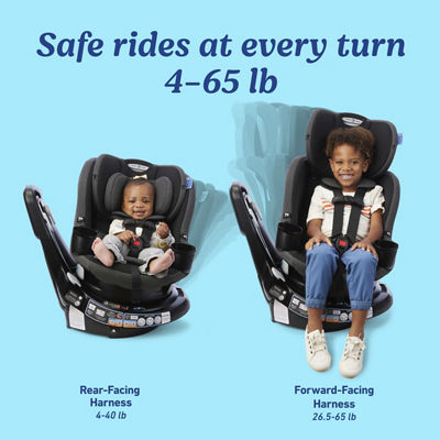 EasyTurn&trade; 360 2-in-1 Rotating Convertible Car Seat